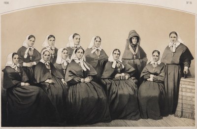 The Nurses of the Krestovozdvizhenskaya Commune of Nurses by Georg Wilhelm Timm