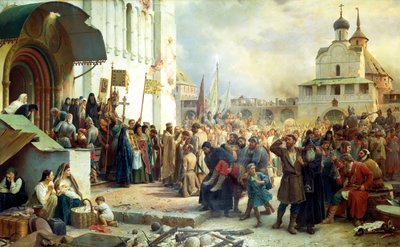 The Siege of the Trinity Sergius Lavra in Sergiev Posad by Vasily Vereshchagin