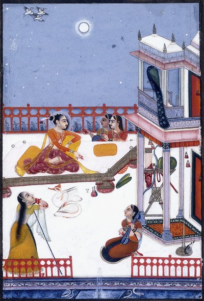 Adano Putra, daughter of Dipak Raga, c.1730-50 by Vassily Nikolayevich Yakovlev