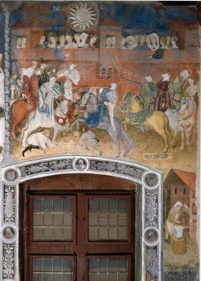 Month of February: Tournament of Knights with Spectators by Venceslao Maestro
