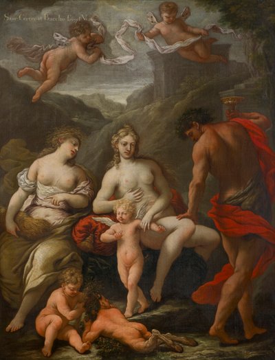 Ceres, Bacchus and Venus by Venetian School