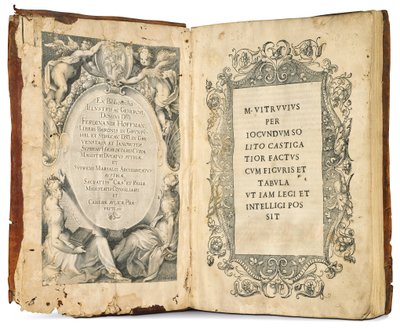 De architectura libri decem by Marcus Vitruvius Pollio, edited by Fra Giovanni Giocondo, 1511 by Venetian School