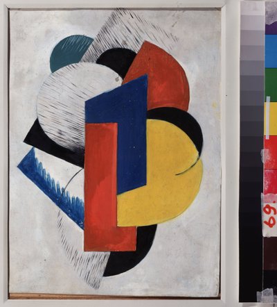 Constructivist Composition, c.1920 by Vera Yefremova Pestel