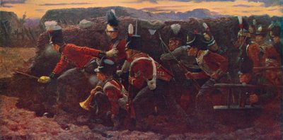 The Forlorn Hope At Badajos, 1906 by Vereker Monteith Hamilton