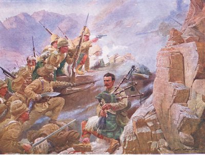The Storming of Dargai by Vereker Monteith Hamilton