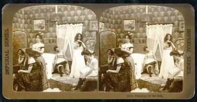 Dressing for the Ball, c.1900 by Vermont, USA H.C. White Company