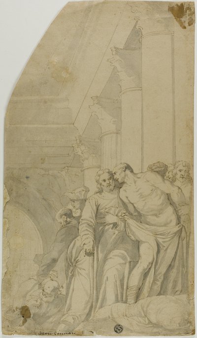Christ Healing the Sick at the Pool of Bethesda by Veronese (Paolo Caliari)
