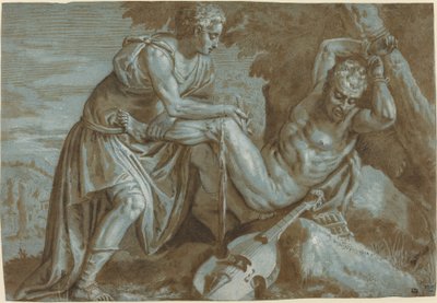 Apollo and Marsyas by Veronese