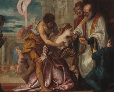The Martyrdom and Last Communion of Saint Lucy by Veronese