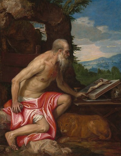 Saint Jerome in the Wilderness by Veronese Workshop