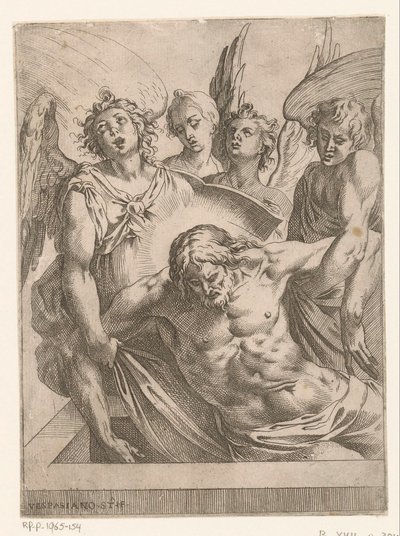 Angels with the Body of Christ by Vespasiano Strada