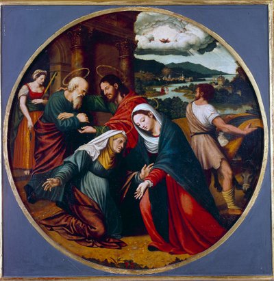 Visitation by Vicente Juan (c.1510 79) Macip