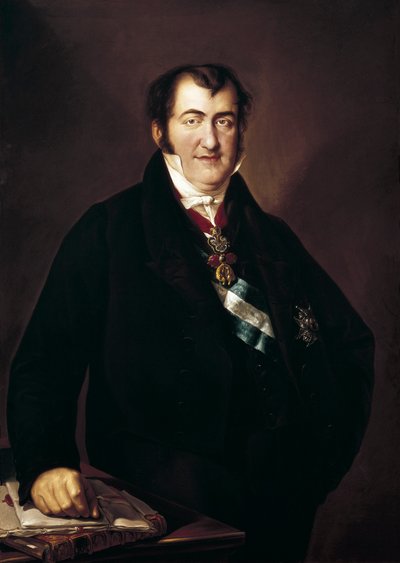 Portrait of Ferdinand VII by Vicente Lopez y Portana