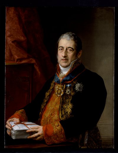 Portrait of Juan Miguel de Grigalba by Vicente Lopez y Portana