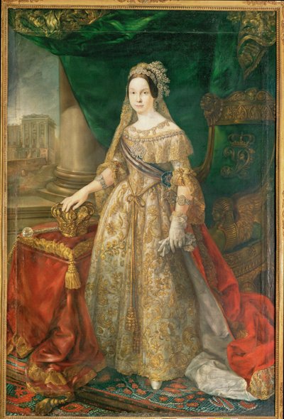 Queen Isabel II by Vicente Lopez y Portana