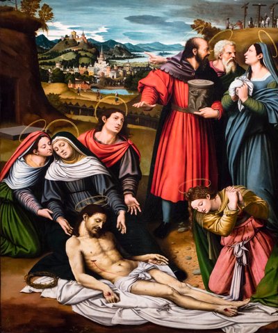 The Lamentation of Christ by Vicente Macip