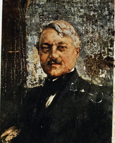 Portrait of Salvatore Di Giacomo (1860-1934) by Vicenzo Irolli