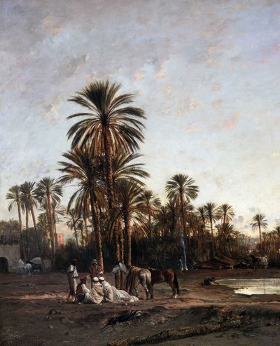 Lake of Africa by Victor Pierre Huguet