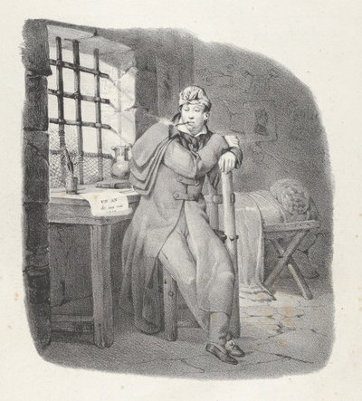 Chap. XIII: Ste. Pelagie! charming stay! Sainte-Pélagie Prison, a charming stay! by Victor Adam