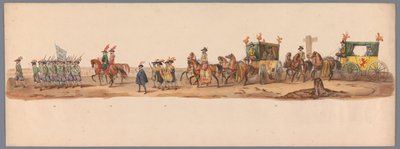 Historical Procession at the Bicentennial of Utrecht University, 1836 (Plate 6) by Victor Adam