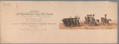 Historical Parade at the Second Centennial of Utrecht University, 1836 (Title Print) by Victor Adam