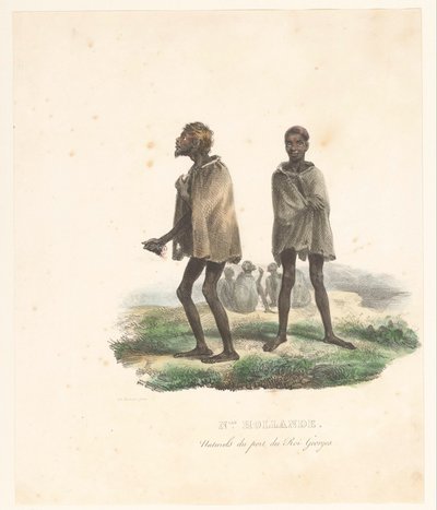 Clothing of the inhabitants of King George Sound (Western Australia) (Voyage of discovery of the Astrolabe) by Victor Adam