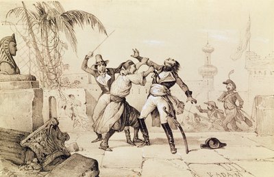 The Assassination of General Kleber by a Fanatic, 14th June 1800 by Victor Adam