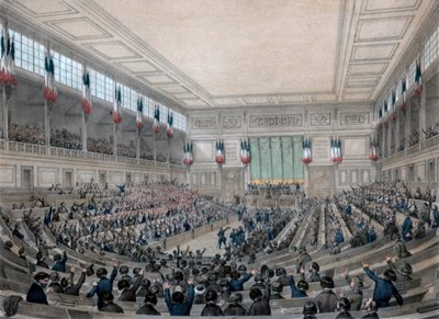 The National Assembly is in Permanence! Paris (15 May 1848) by Victor Adam