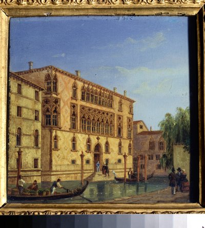 Views of Venice. The Palazzo Giovanelli by Victor Adam