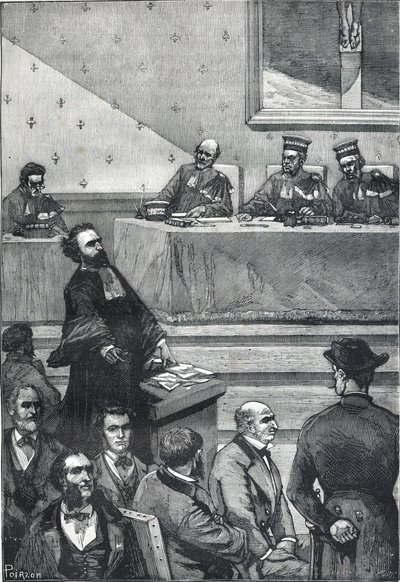 Illustrated Popular Biography of Gambetta - Mastered by the Eloquence of This Newcomer by Victor Armand Poirson