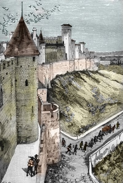Prohibition of preaches and arrest of Protestants after the revocation of the Edict of Nantes by Victor Armand Poirson