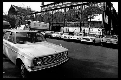 Les halles de Paris just before the demolition of August 1971 by Victor Baltard