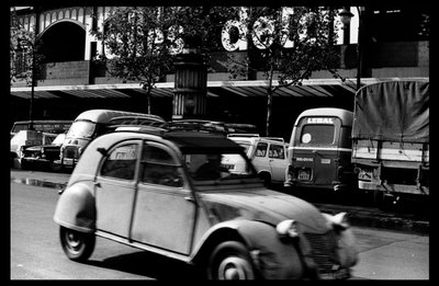 Les halles de Paris just before the demolition of August 1971 by Victor Baltard