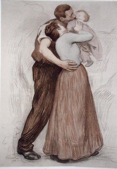 The Kiss, from L