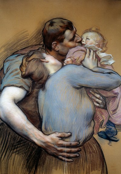 The family by Victor Emile Prouve