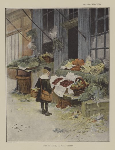 Covetousness by Victor Gabriel Gilbert