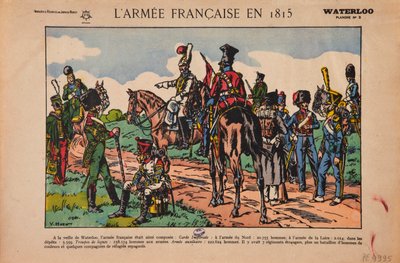 The French army in 1815, Waterloo, c.1920 by Victor Huen