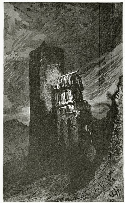 La Tourgue - illustration from Quatre Vingt Treize by Victor Hugo