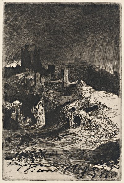 Landscape by Victor, Hugo