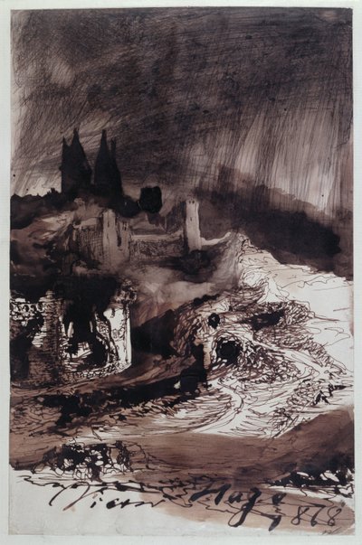 The Castle, 1878 by Victor Hugo