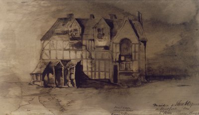 The House of William Shakespeare in Stratford-upon-Avon by Victor Hugo