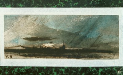 City at Twilight by Victor Hugo