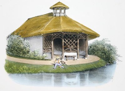 Rustic Pavilion, Illustration from 