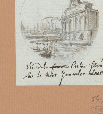 De Aqua Paolo, the Fountain on the Janiculum by Victor Jean Nicolle
