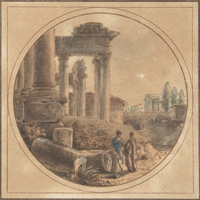 Fantasy View of the Roman Forum by Victor Jean Nicolle