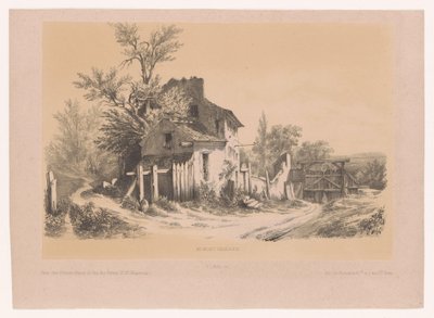 Farm on Mont Valérien by Victor Lefranc