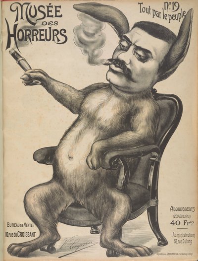 Musée des Horreurs Gallery of Horrors: Alexandre Millerand by Victor Lenepveu