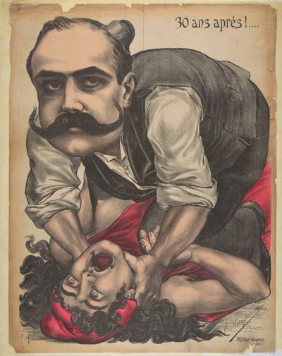Musée des Horreurs Gallery of Horrors: Alfred Dreyfus by Victor Lenepveu