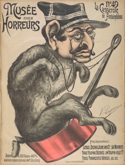 Musée des Horreurs Gallery of Horrors: Alfred Dreyfus, 1900 by Victor Lenepveu