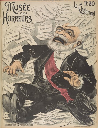 Musée des Horreurs Gallery of Horrors: Émile Loubet by Victor Lenepveu